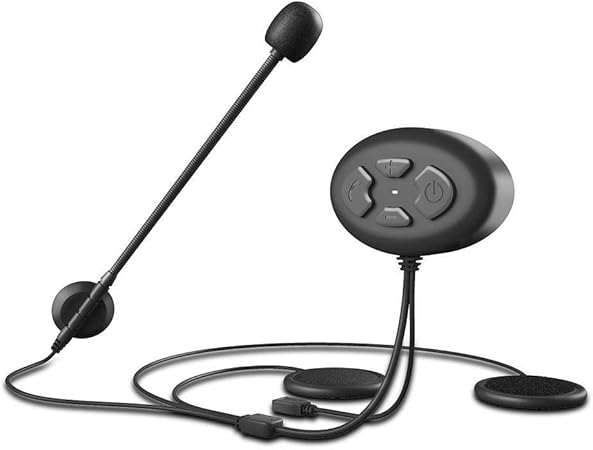 Amazon Nightfox バイク ヘルメット用 ヘッドセット オートバイ用 ヘッドフォン Bluetooth5 0 ステレオ 音楽 ハンズフリー 通信 スピーカー ワイヤレス 音楽 通話 高音質 バイク用通信機器 車 バイク