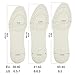 INTLMATE Height Increase Insoles, Leather in Two Sides Shoes Heel Inserts Lift to 1.6 Inch 4cm up,Comfort Performance Shoes Insoles for Men and Women USA Size 5 to 9