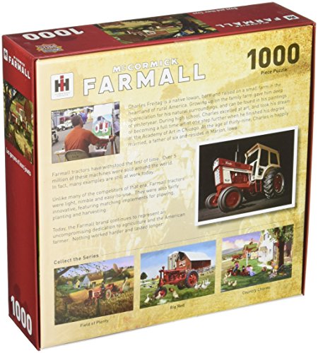 MasterPieces Farmall Boys and Their Toys Jigsaw Puzzle, Art by Charles Freitag, 1000-Piece