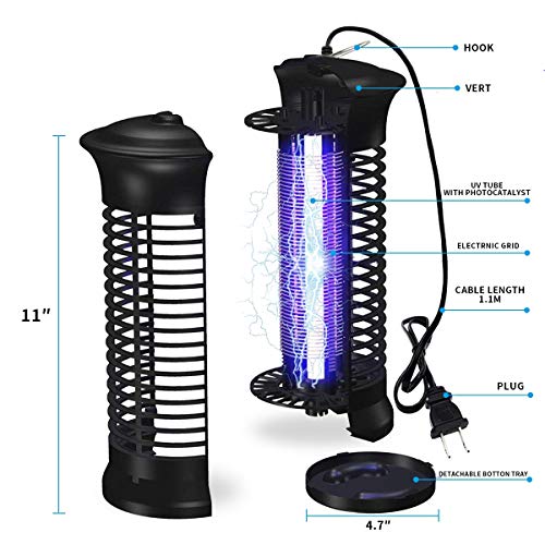 SHCAPENM Bug Zapper Mosquito Killer Flying Insect Killer Indoor Fly