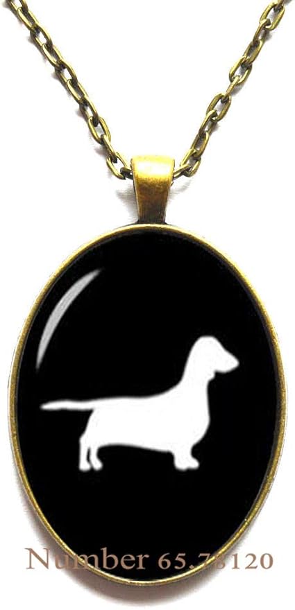 sausage dog necklace