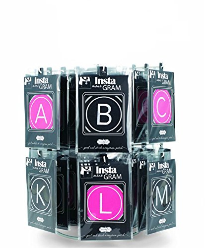 INSTAMONOGRAM PATCH BLACK B