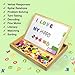 JQP Letters Numbers Shapes and Colors Animals Magnets Set | Learning Wooden Puzzle | Drawing Board | Blackboard | Wooden Magnetic Board …
