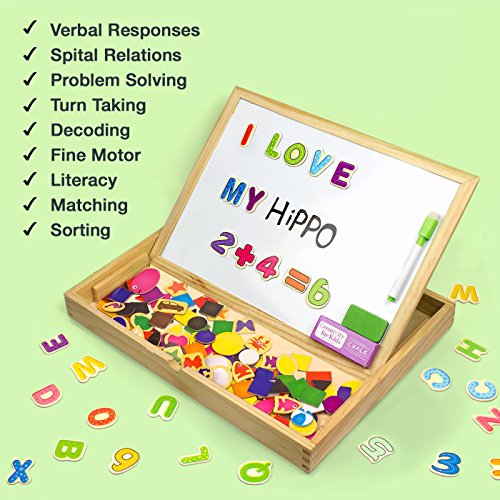image for JQP Toys (just quality products) Letters Numbers Shapes and Colors Mag