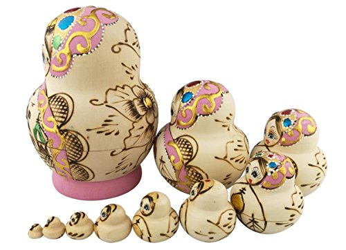 1 Beautiful+Handmade+Matryoshka+Birthday+Decoration