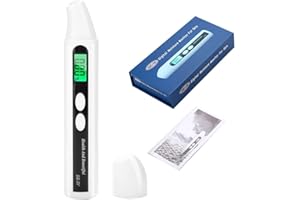 TOUISEDGI Digital Skin Moisture Detector, Safe 0~99.9% Digital LCD Skin Face Moisture Oil Analyzer Monitor Tester Detector 17