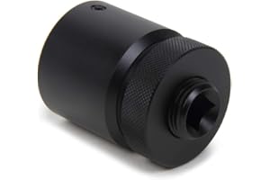 ProForm Crankshaft Turning Tool, Pro Series, Aluminum, Black Anodize, Big Block Chevy, Each