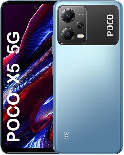 Xiaomi Poco X5 5G 8GB RAM 256GB Storage Blue EU Smartphone