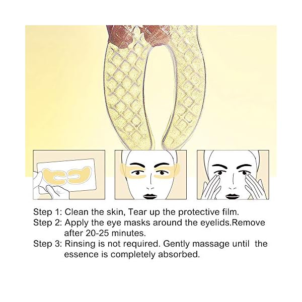 10x-Gold-Collagen-Eye-Mask-Infused-Caviar-Extract-Hyaluronic-Acid-Under-Eye-Patches-Moisturiser-Eye-Mask-for-Dark-Circle-Puffy-Eye-Eye-Bags-Fine-Lines-Anti-Ageing-Eye-Treatment-Hydrating-Firming-Pads 10x Gold Bio Collagen Eye Mask Infused Caviar Extract, Hyaluronic Acid Under Eye Patches Moisturiser Eye Mask for Dark…