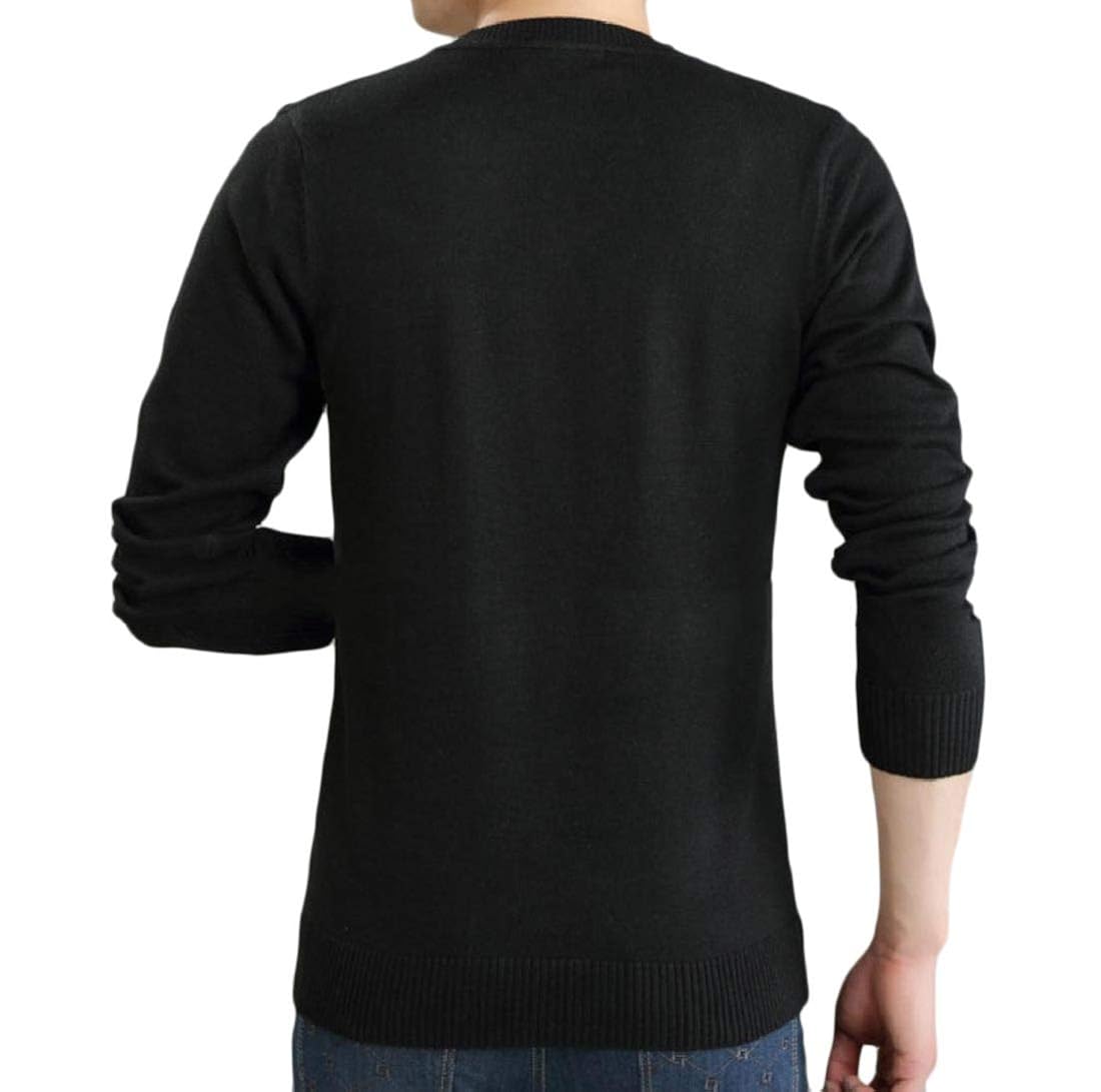 Men YUNY Men Solid Colored Knit V Neck 