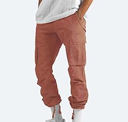 Men's Tactical Cargo Joggers Pant Sport Work