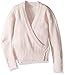 Capezio Little Girls' Classic Knit Wrap Sweater, Pink, Toddler
