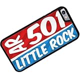 Case for iPhone 6 Plus 501 Little Rock, AR red/blue - Neonblond