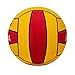 Mikasa W5000RED Competition Game Ball, Red/Yellow, Size 5