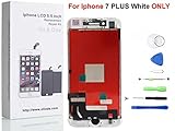 Oli & Ode iPhone 7 Plus Screen Replacement For Lcd Touch Screen Digitizer Frame Assembly Set with 3D Touch (White)