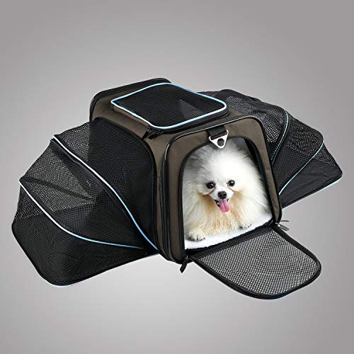XZONE PET Dogs Carrier Cats Carrier Airline Approved Pet Carriers,Soft