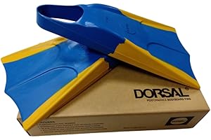 DORSAL Bodyboard Bodysurfing Floating Swimfins (Flippers) Comfortable Natural Gum Rubber for Swimming, Diving, Surfing