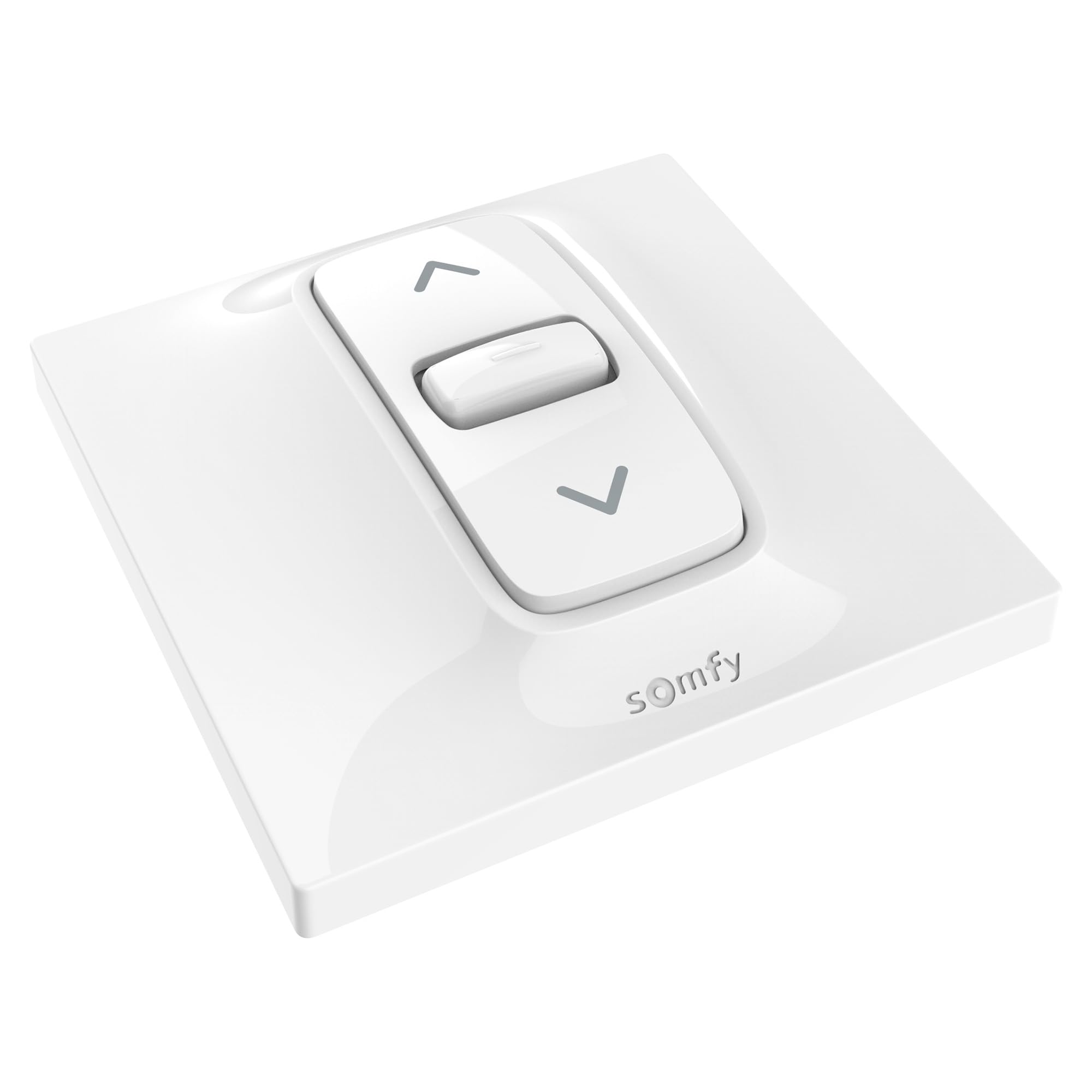 Somfy 1870881 - Wired fixed-position wall switch Inis for motorised shutters or blinds | To control 1 wired motor