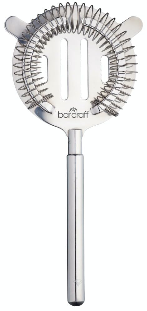BarCraft Hawthorne Cocktail Strainer, Stainless Steel, 9 x 20 cm, Silver