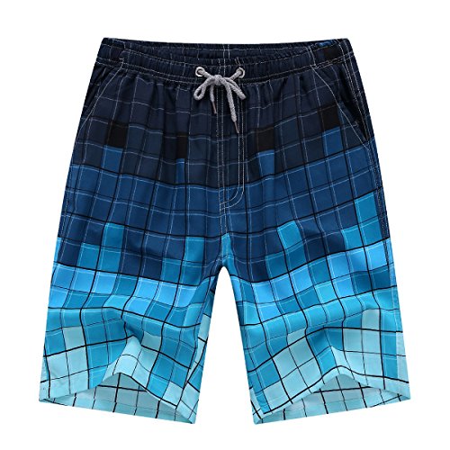 Newland men s printing quick dry beach board shorts swi…