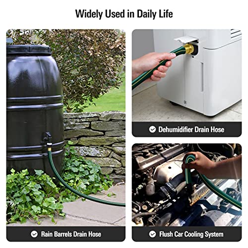 Solution4Patio 3/4 in. x 12 ft. Short Garden Hose, No Leaking, Leadin