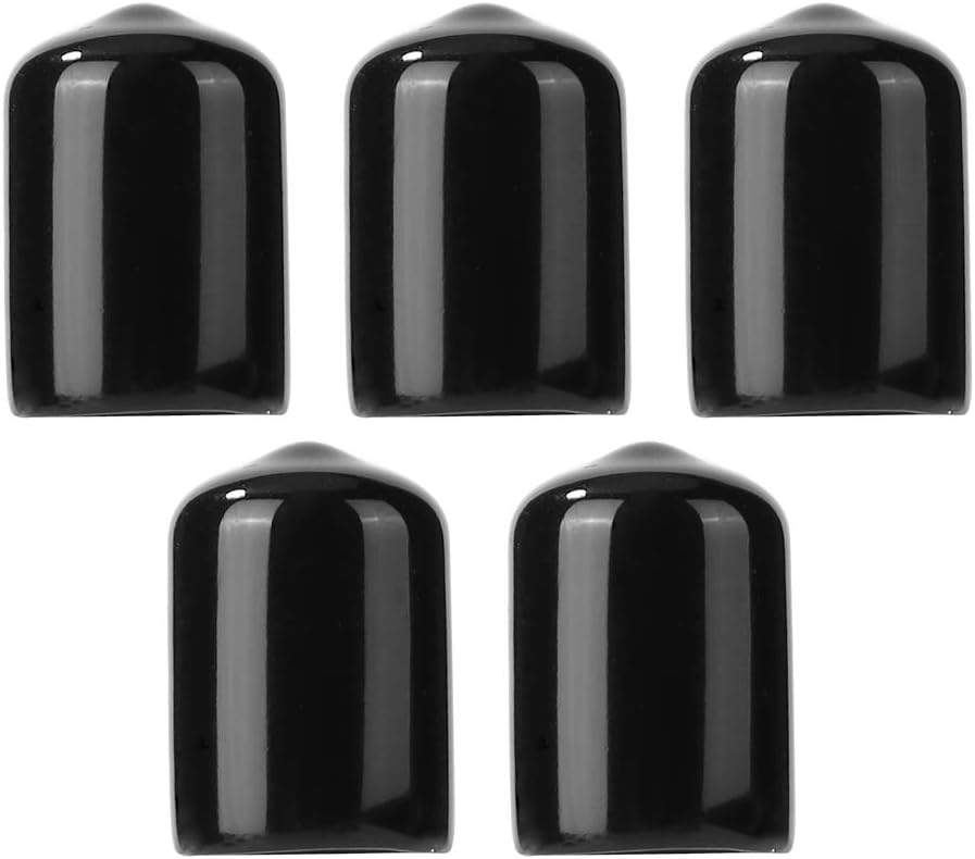 Alloet 5pcs 10/12/13/14mm Plastic Pool Cue Tip Protector Indoor Club Pub Snooker