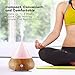 Essential Oil Diffuser, Pakway Ultrasonic Cool Mist Air Humidifier Aroma Diffuser ,Infrared Induction(turning on/off automatic)+Touch Sensor Control (Wood Grain)
