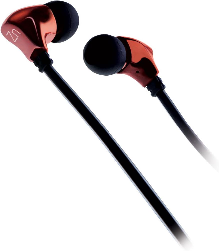 FSL Zinc Zn30 Earphones/In Ear Headphones for all Portable Devices (Metallic Red)