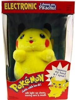 light up pikachu stuffed animal