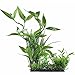 GTidea Aquarium Ornament Large Fish Tank Plastic Underwater Plant Silk Green Grass Leaves for Home Office Saltwater Freshwater Tropical Tank Decorations in 12.4 Inch
