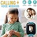[SIM Card Included] Kids Smart Watch Phone GPS Tracker for Girls Boys Touch Screen Fitness Tracker with Camera Anti-Lost SOS Game Electronic Learning Toy for Thanksgiving Christmas Birthday Gifts