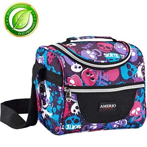Kids Lunch Box insulated Lunch Bag Lunch Organizer Cooler Bento Bags for School Work/Girls Boys Children Studen Women