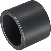 DTGN 1Pcs 1" PVC External End Cap FittingSCH80 Pipe Cover Fittings | SCH80 Furniture Grade PVC Pipe Plug Adapter for DIY Project, Irrigation, Plumbing Framework, Garden Structures, Dark Grey
