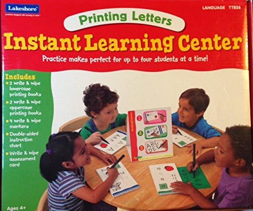 Lakeshore Learning Instant Learning Center - Printing Letters -TT826