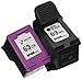 VersaInk-Nano HP 63 MS Black MICR Ink Cartridge for Check Printing & 63 CS Color Cartridge