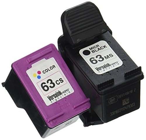VersaInk-Nano HP 63 MS Black MICR Ink 