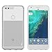 Google Pixel XL Case, Tauri [Scratch Resistant] Ultra Slim Thin Clear Flexible Soft TPU Protective Case Cover for Google Pixel XL - Clear