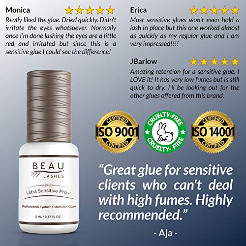 Sensitive Professional Eyelash Extension Glue 5ml Low Humidity Strong