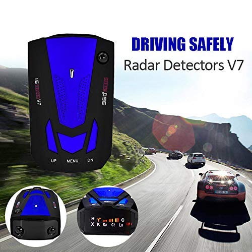 RICHOYBAN Radar Detector, Voice Prompt Speed, City/Highway Mode Radar