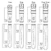 Archer Watch Straps - Soft Silicone Quick Release Watch Bands (White, 16mm)