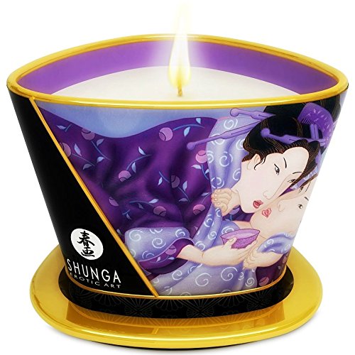 MINI SHUNGA candelight CARESS BY CANDLE MASSAGE EXOTIC FRUITS 170ML