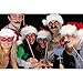 Korlon 60 Pack Selfie Pictures-For Kids & Adults, Holiday Christmas Photo Booth Props, colorful