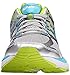 ASICS Women's GT-2000 4 Running Shoe, Silver/Turquoise/Lime Punch, 7.5 M US