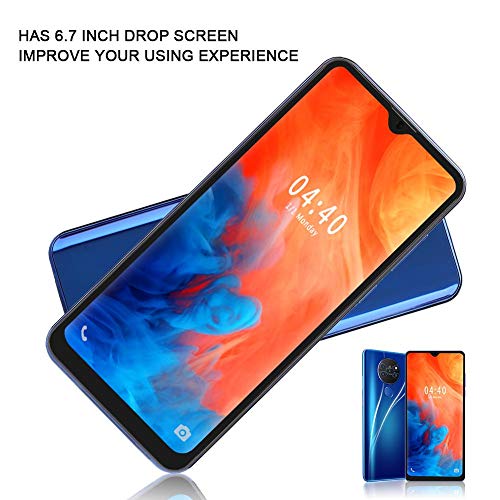 Zyyini Unlocked Smartphone, 4 Core Dual SIM Card Phone 6.7" HD+Screen