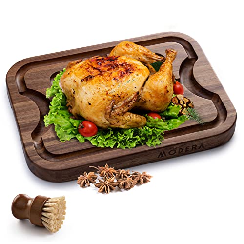 Large Acacia Wood Cutting Board Premium Butcher Block for Carving