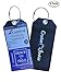 [4 Pack] Cruise Luggage Tag Holders for Carnival, NCL, Princess and MSC Cruise Ship Essentials. Luggage Tags for Suitcases.