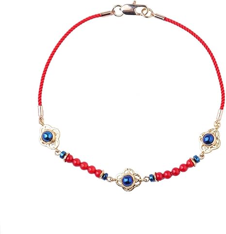 Amazon Co Jp Py アンクレット手作りアンクレット女性クリエイティブブルー胆石編まれた赤いロープアンクレットセクシーな人格レトロギフト ホーム キッチン Amazon Co Jp Py アンクレット手作りアンクレット女性クリエイティブブルー胆石編まれた赤いロープアンクレットセクシーな人格レトロギフト ホーム キッチン