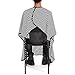 Chartsea Waterproof Cutting Hair Cloth Salon Barber Gown Cape Hairdressing Hairdresser (A)