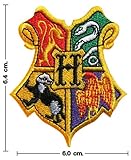 Harry Potter HOGWARTS SCHOOL Crest Iron On Patch