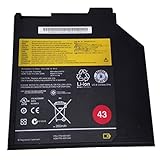 SUNNEAR 45N1041 45N1040 32wh 0A36310 43 Ultrabay Laptop Battery for Lenovo Thinkpad T410s T420s T430s 0a36310 45N1041 45N1040